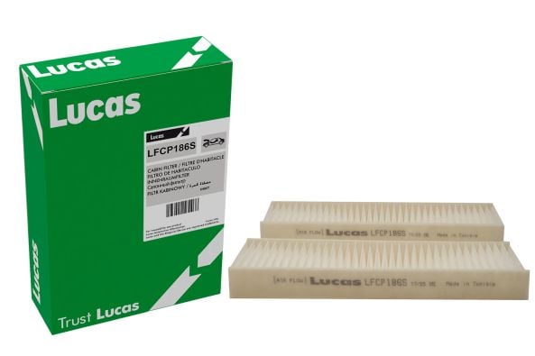 Filtre d'habitacle (Filtre à pollen) LUCAS ref. LFCP186S